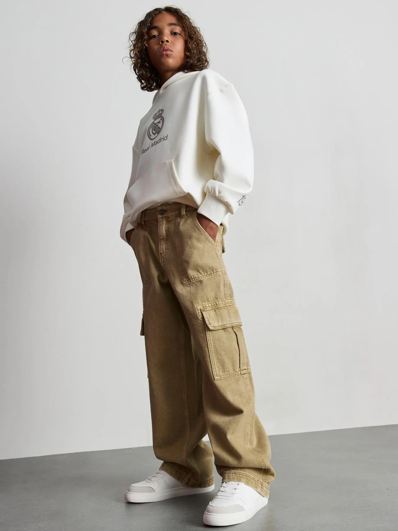 7–15 ans | Pantalon cargo large