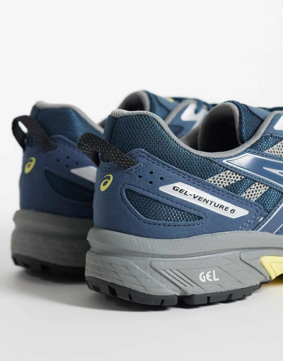 Asics Gel-Venture 6 trainers in dark green