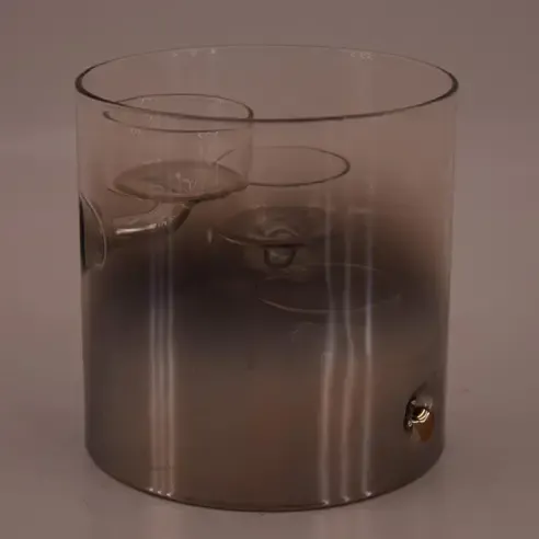 Teelichthalter - Glas - Zylinder - Ø 12 cm