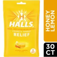 HALLS Relief Honey Lemon Cough Drops