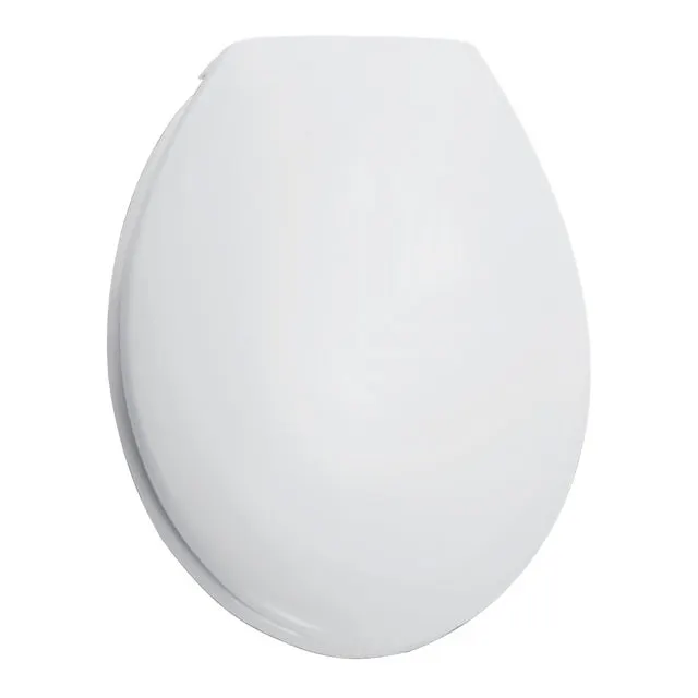 Copriwater Lake ovale dedicato per serie sanitari in duroplast bianco