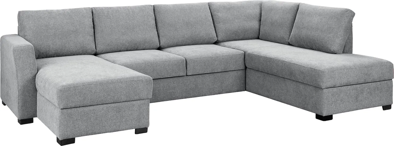 Trento sovesofa U-sofa Stoff Bloq