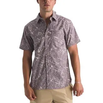 Chemise à manches courtes avec motif Baytrail pour homme