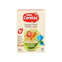 Cerelac Rice & Veggies Savoury Baby Cereal, 8 Months & Up