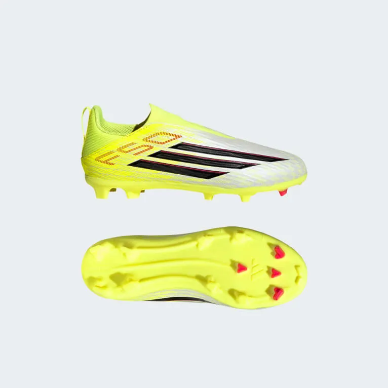 F50 LEAGUE Laceless Firm Ground / Multi Ground Fotballsko