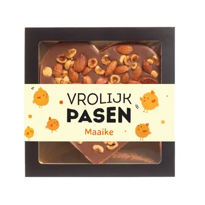 Patisserie de Bijenkorf | Chocolade-noten hart | Pasen | 225g