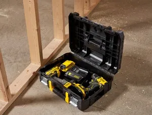 Valigetta porta attrezzi STANLEY FATMAX Cassetta porta utenili elettrici in polipropilene L34 X H44.5 X P34 cm