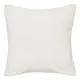 Coussin déco bouclette jaiko blanc 40x40cm