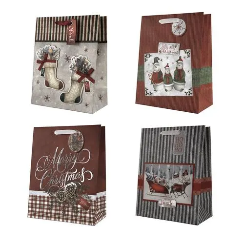Paper Images Large Country Gift Bag - Assorted Styles