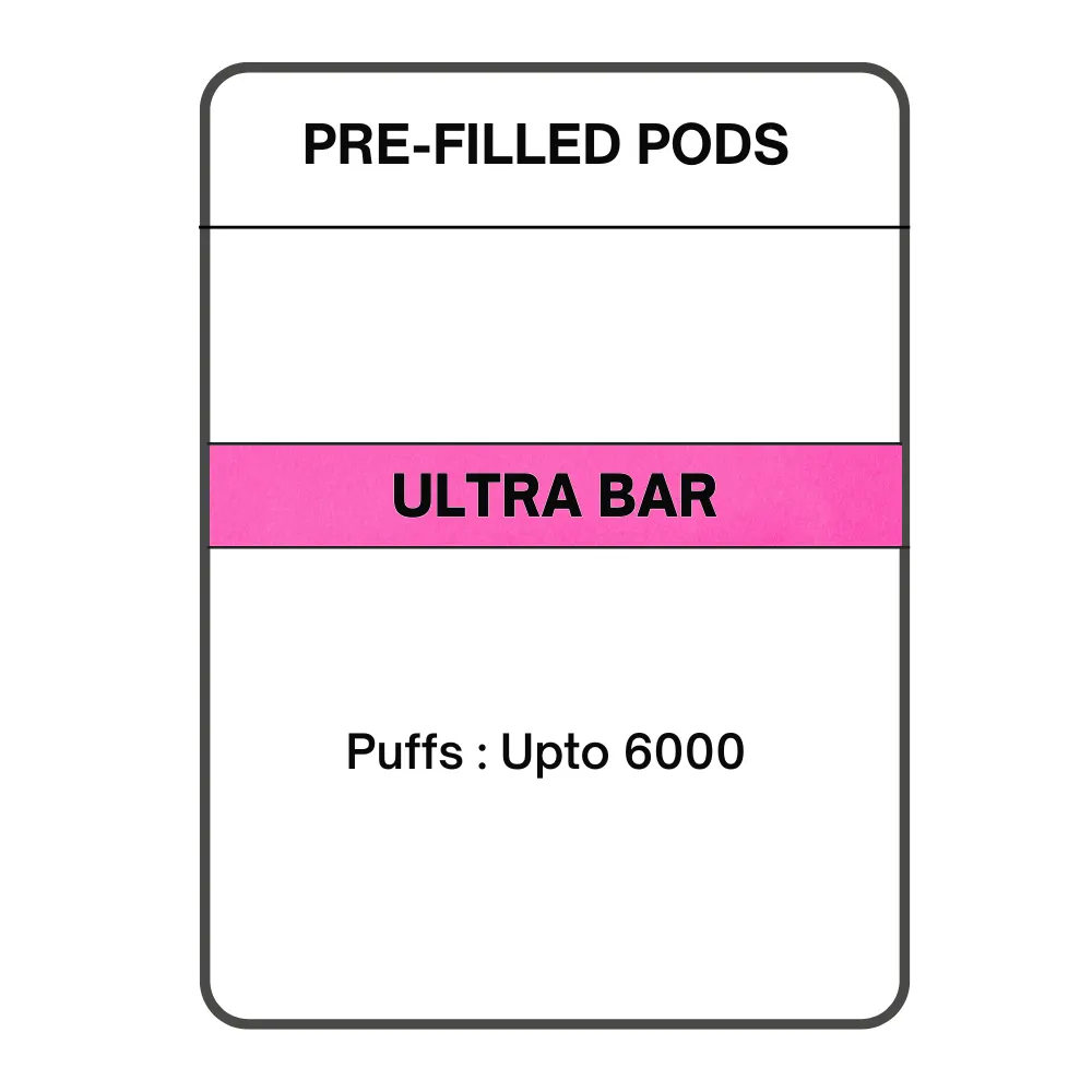 ULTRA Bar Pre-filled Pods 11.40mg/mL