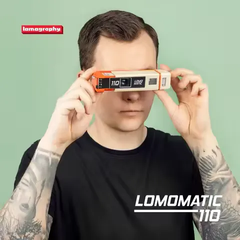 Lomography Lomo 110 Automatic Glass Lens Film Camera