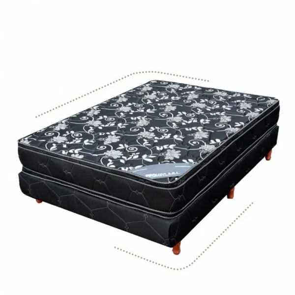 Conjunto Sommier Bologna Inpolcor 80 x 190 x 26