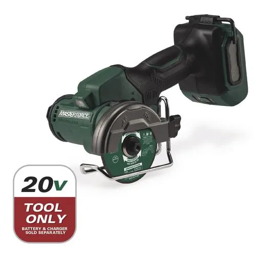 Masterforce® Ultra Compact 20-Volt Brushless Cordless 3" Cut-Off Saw - Tool Only