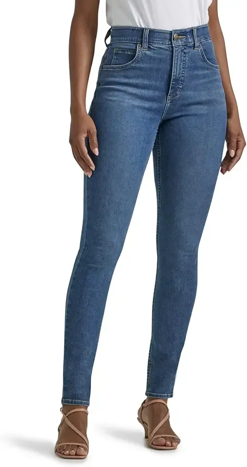 Womens Ultra Lux Comfort with Flex Motion Skinny Leg Jean with Ever Fit