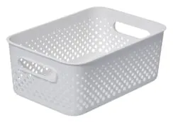 Oppbevaringsboks SmartStore Essence 20,5x29,5x12 cm Hvit