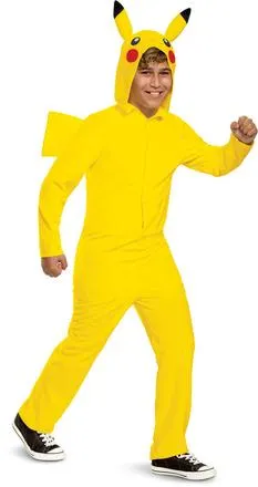 POKEMON - DEGUISEMENT PIKACHU CLASSIQUE - TAILLE 4-6 ANS