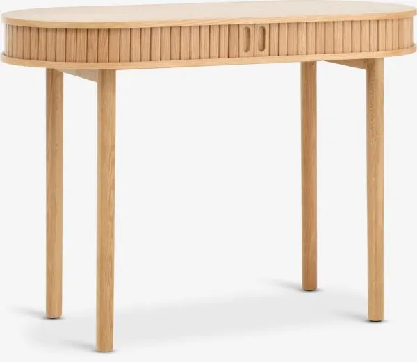 Consolle LYNGVIG 50x110 2 ante a tamburo rovere naturale