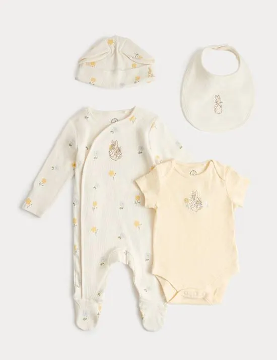 4 Piece Girls' Peter Rabbit™ Starter Set (Newborn-18 Months)