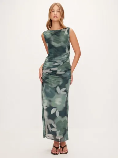 DOTTI Andi Mesh Midi Dress