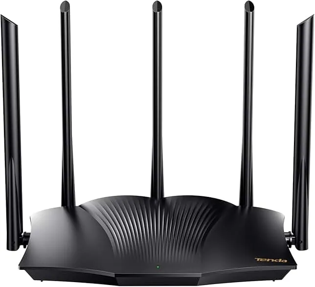 Tenda WiFi 6 Router, AX3000 Dual Band Gigabit Wireless Router for Home, 4 Gigabit Ports, Easy Setup, VPN Support, Parental Controls, WPA3 Security, MU-MIMO & OFDMA(RX12Pro)