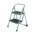 Banco Plegable de Acero con Dos Escalones para Uso Doméstico Seguro