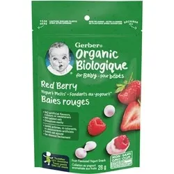 Organic Yogurt Melts, Red Berry