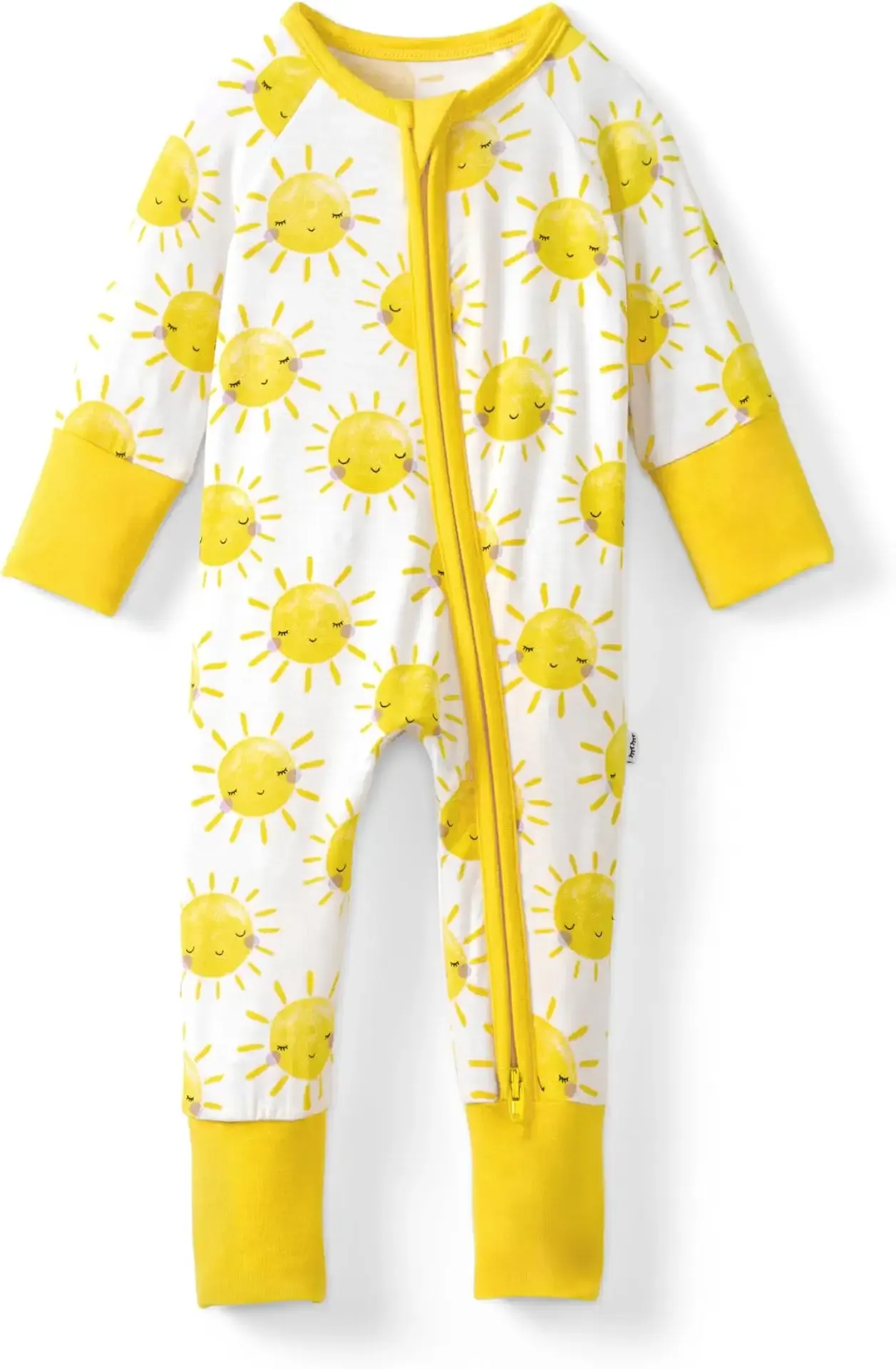 Little Sleepies Baby Pajamas, Viscose from Bamboo, Newborn Sleeper Baby PJs | 2-way zipper, boys & girls kids pajamas, family matching, tagless, eczema-friendly, fold-over cuffs, seasonless, Preemie-3T
