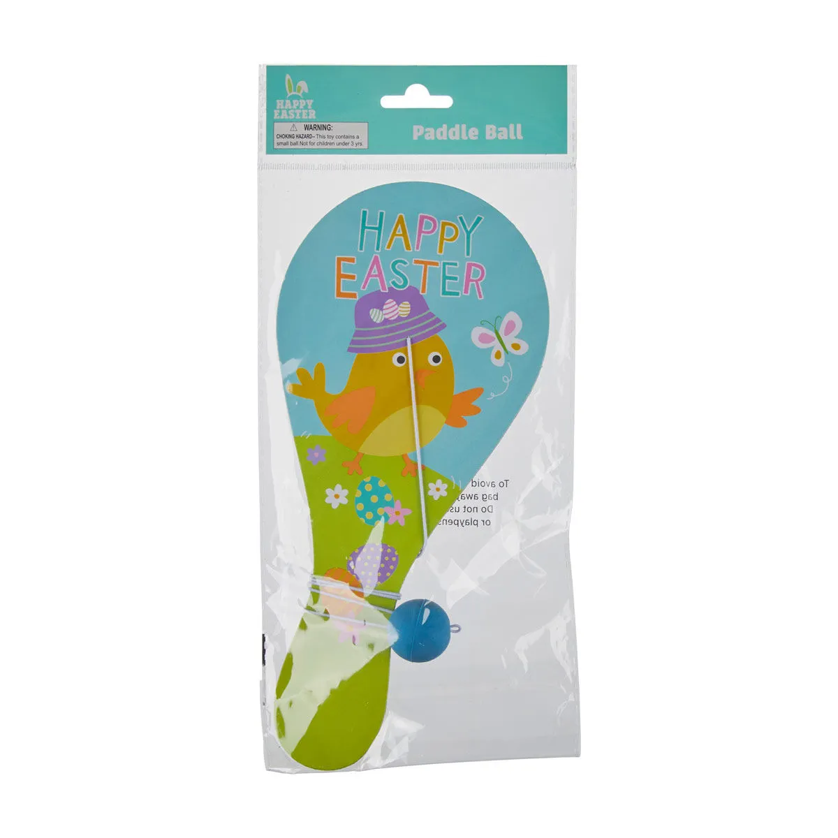 Happy-Easter-Paddle-Ball-Toy,-Assorted