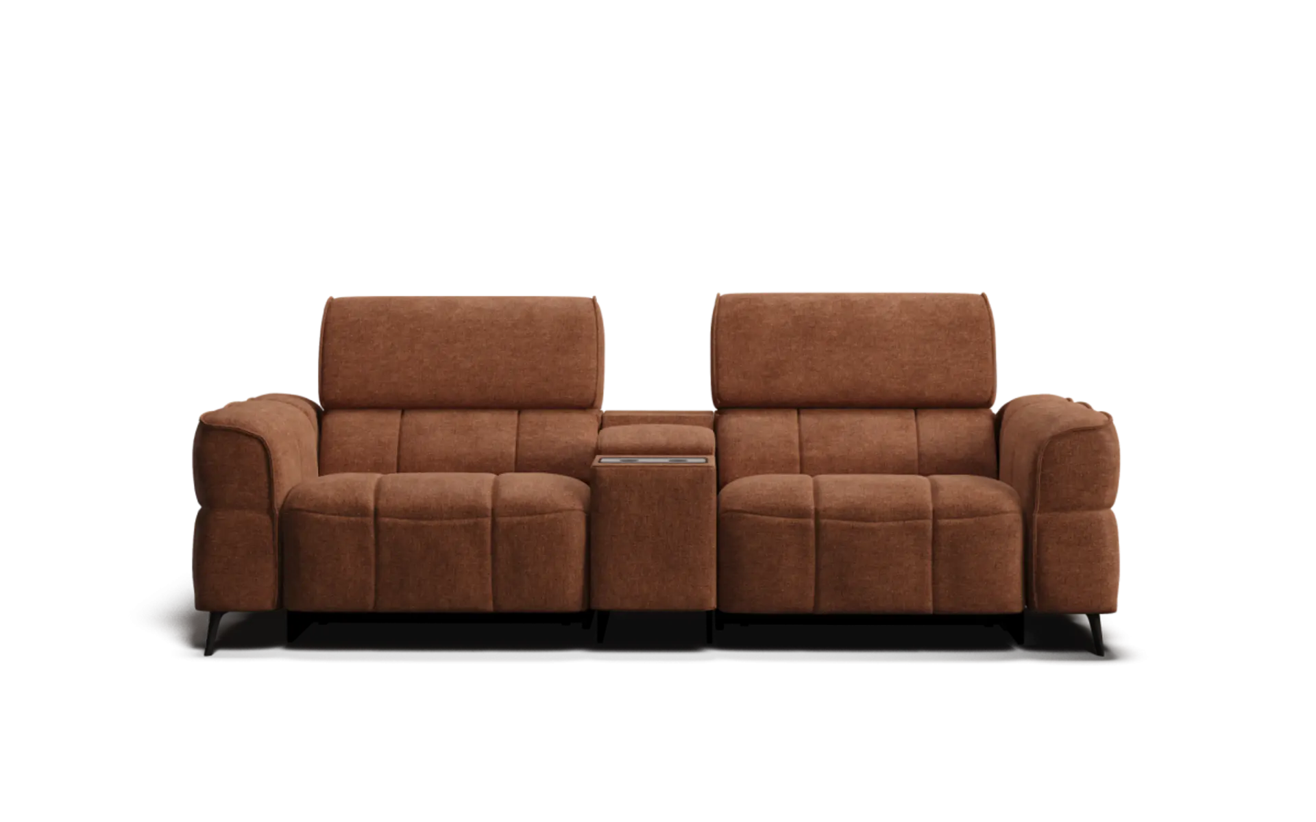 3 seat recliner & console