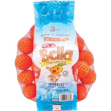H-E-B Bella Mandarins, 3 lb bag