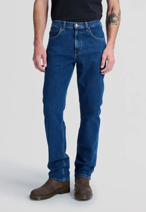 BROOKLYN STRAIGHT - Straight leg-jeans - dark stonewash