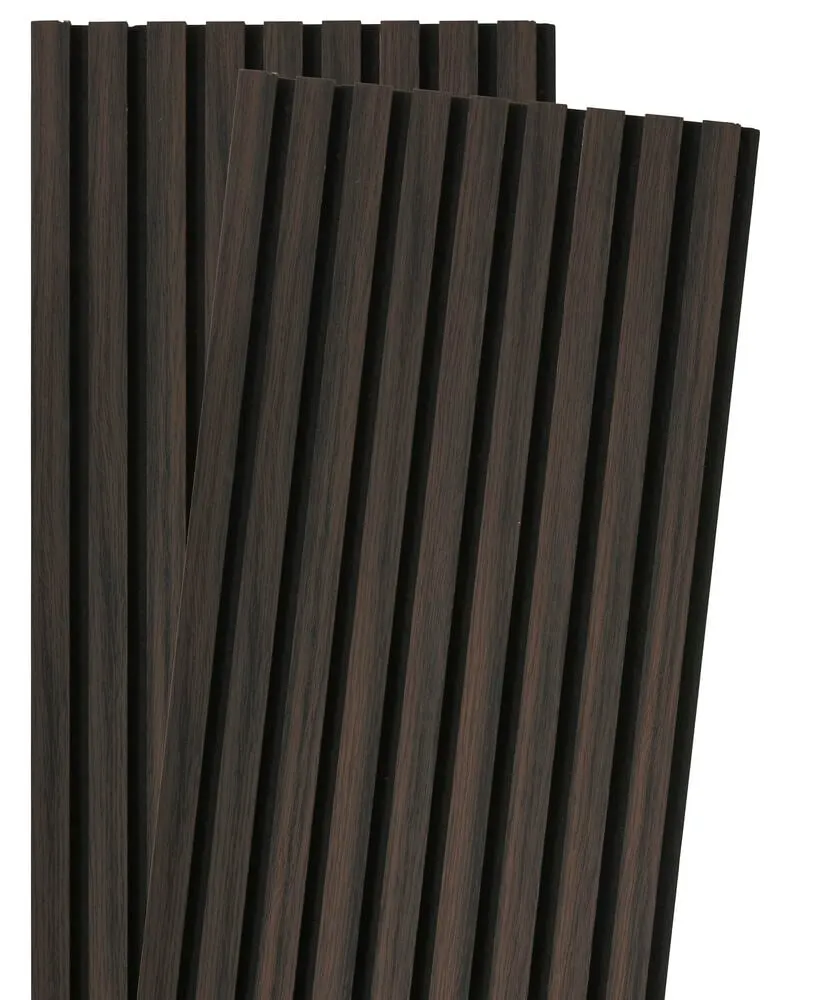 Akustikkpanel 117,5x36 cm 2-pk Smoked Oak