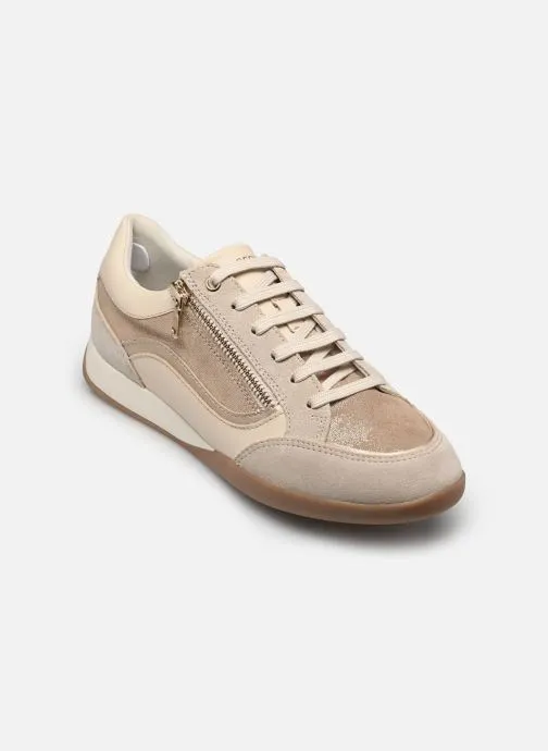 Lage sneakers D MARYEMY B dames goud en brons
