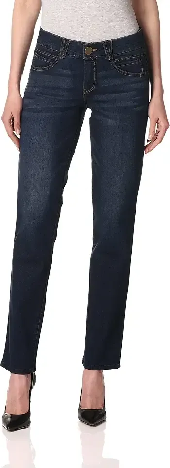 Womens Ab Solution Straight Leg Jean