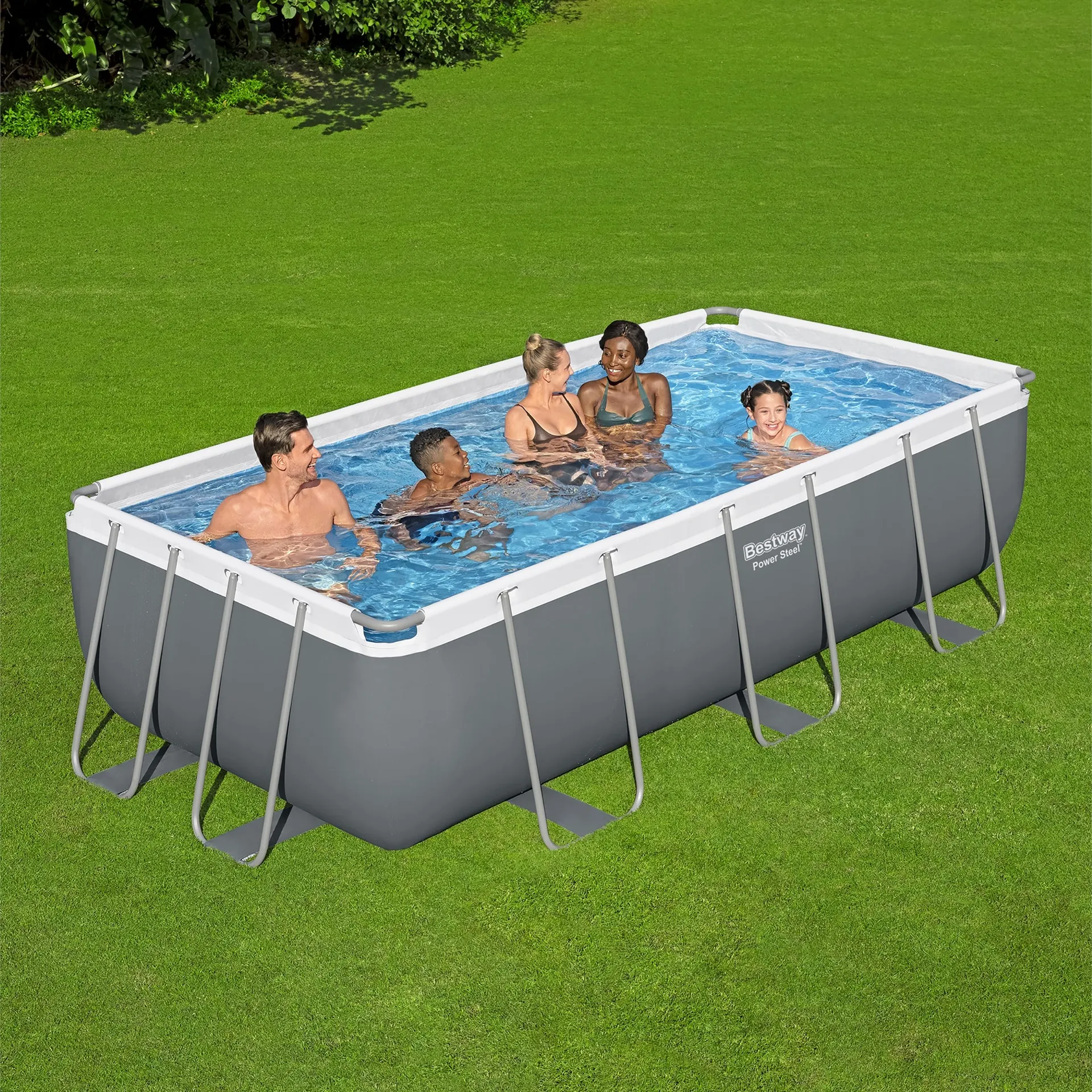 Piscina Fuori Terra Rettangolare Steel Pro MAX™