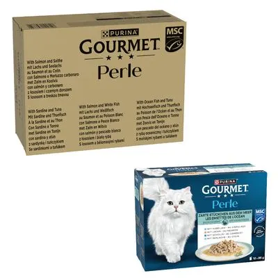 Jumbopack Gourmet Perle 96 x 85 g + Gourmet Perle Sélection variée 12 x 85 g offerts !