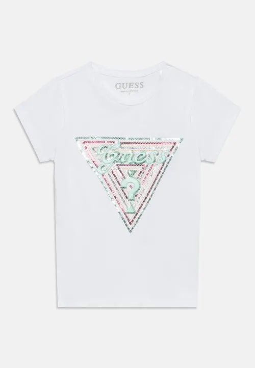 T-shirts med print - pure white