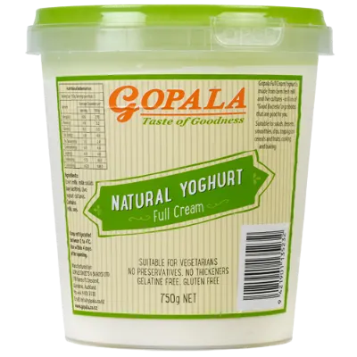 Gopala Natural Full Cream Yoghurt