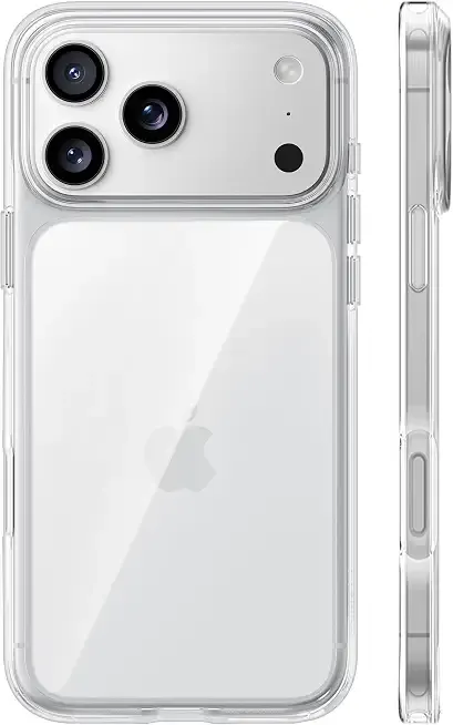 TORRAS for iPhone 17 Pro Case Crystal Clear, Upgraded Anti-Yellowing, 6.3'' | Military-Grade Protection, Ultra Transparent Slim Case for iPhone 17 Pro Phone Case, Soft Bumper, Anti-Scratch, Clear