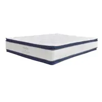 Colchón Ortopédico Doble Pillow Euro Vitality Sencillo 100x190cm Firmeza Media Set X 3 Unidades