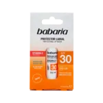 Bálsamo Labial Con Protector 30 SPF BABARIA 4 G