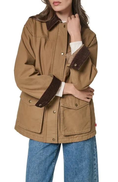 Levi's Corduroy Collar Military Jacket