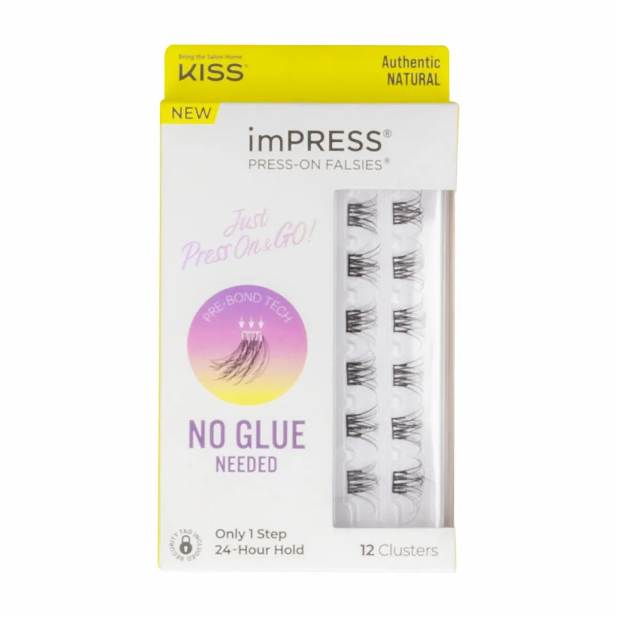 Pestañas Postizas Single 02 IMPRESS 1 Set