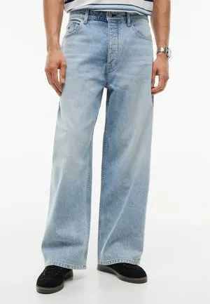 THEO BAGGY - Baggy jeans - denim light