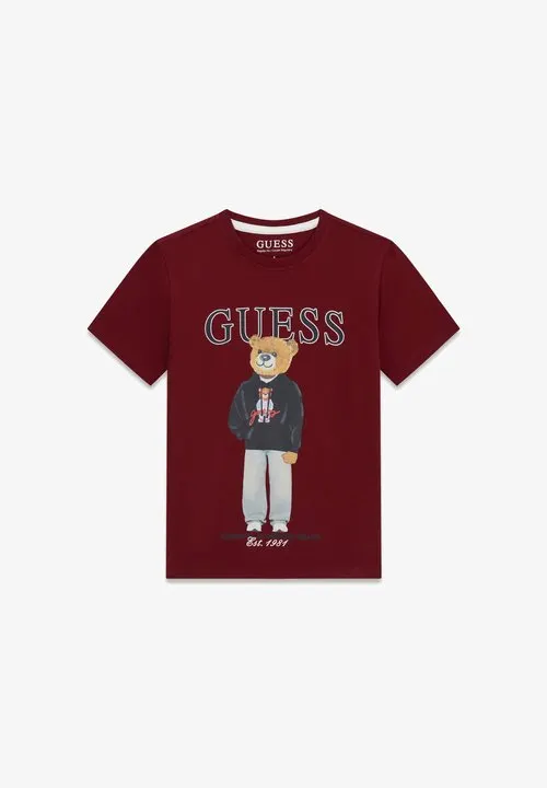 SS T-SHIRT UNISEX - T-shirts med print - vino