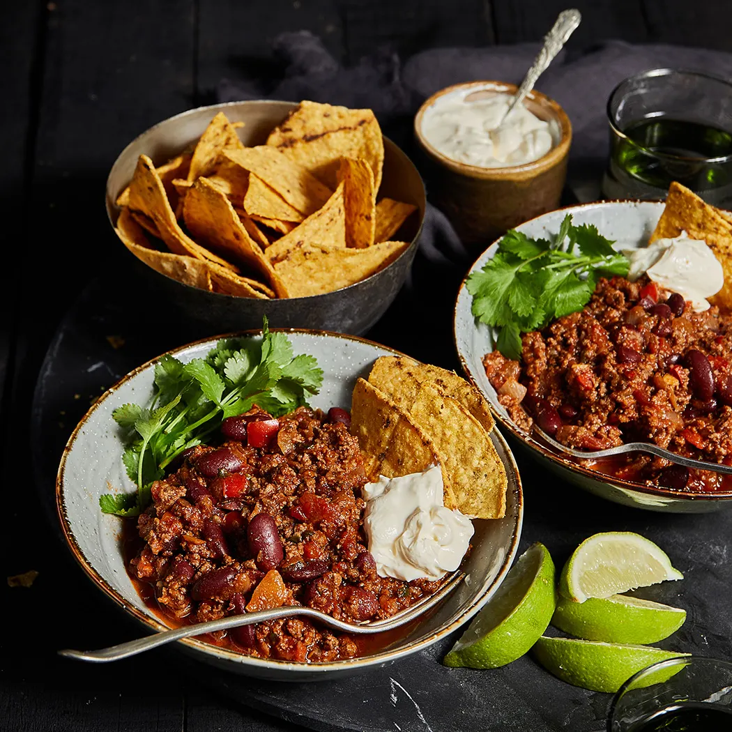 farro kitchen single chilli con carne 400g