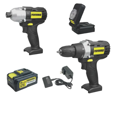 Performax® 20-Volt Cordless 3-Tool Combo Kit