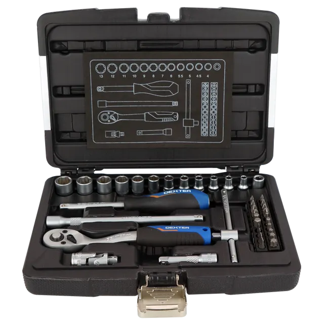 Kit di utensili assortiti DEXTER 82612579, 39 pezzi