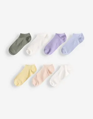 Calze sneakers - Confezione da 7 pezzi