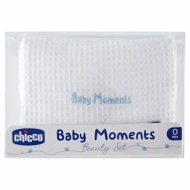 chicco Baby Moments Bagno Corpo + Saponetta + Shampoo 0m+ Azzurro